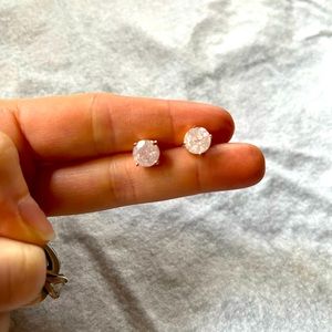 Druzy stud earrings